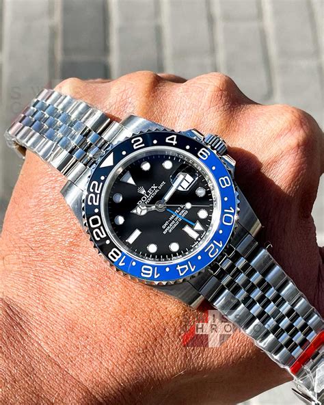 rolex gmt master batman for sale|rolex gmt batman jubilee.